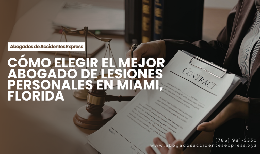 comparativa servicios abogado lesiones Miami